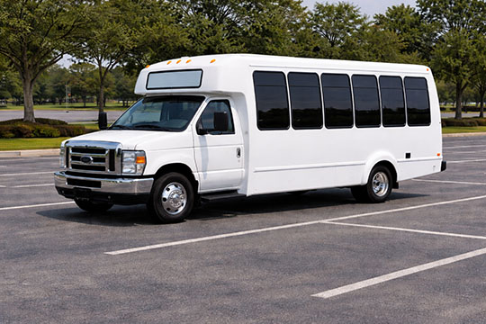 20-passenger minibus available for charter in High Point, NC
