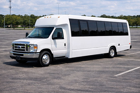 25-passenger minibus available for charter in High Point, NC